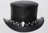 Black  Stud Cowboy Hat